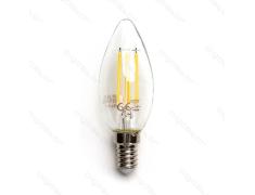 Bombilla de Filamento LED E14 C35 4W Luz Cálida 2700K