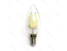 Bombilla de Filamento LED E14 C35 4W Luz Fría 6500K