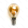 Bombilla de Filamento LED E14 G45 4W Luz Cálida 2200K