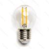 Bombilla de Filamento LED E27 G45 6W Luz Cálida 2700K