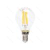 Bombilla de Filamento LED Regulable E14 G45 4W Luz Cálida 2700K