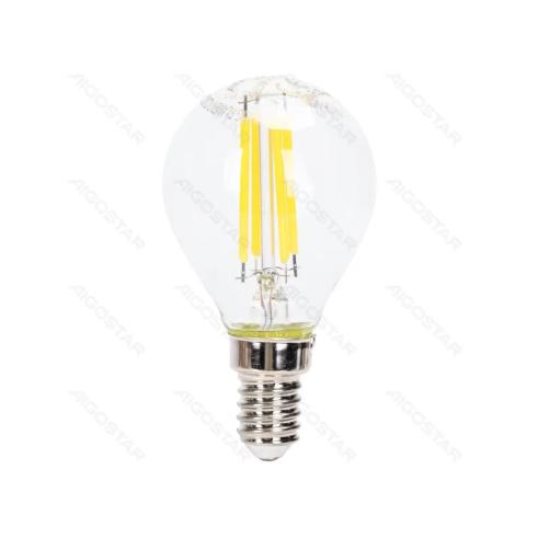 Bombilla de Filamento LED Regulable E14 G45 4W Luz Fría 6500K