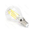 Bombilla de Filamento LED Regulable E14 G45 4W Luz Fría 6500K