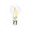 Bombilla de Filamento LED Regulable E27 A60 6W Luz Cálida 2700K