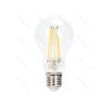 Bombilla de Filamento LED Regulable E27 A60 6W Luz Cálida 2700K