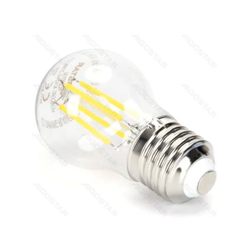 Bombilla de Filamento LED Regulable E27 G45 4W Luz Fría 6500K