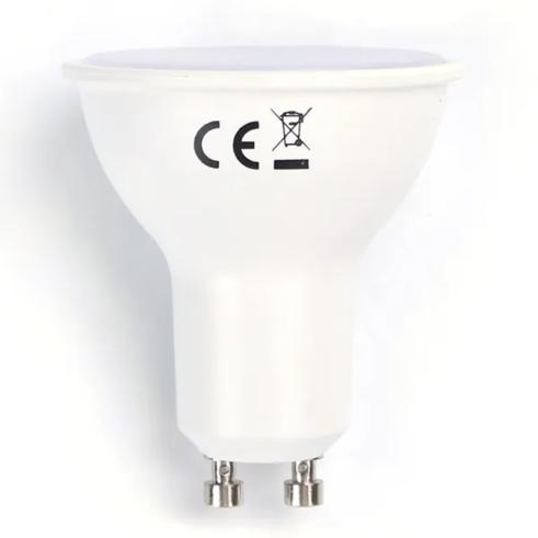 BOMBILLA LED A5 / 8W GU10 LUZ BLANCA 6500K