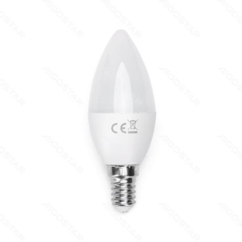BOMBILLA LED A5 C37 / 4,9W E14 LUZ FRÍA 6500K