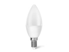 BOMBILLA LED A5 C37  / 6W E14 LUZ BLANCA 6400K