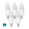 BOMBILLA LED A5 C37 / 7W E27 LUZ BLANCA 6400K (PACK 5 UNIDADES)