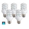 BOMBILLA LED B5 SPIRAL / 7W E27 LUZ BLANCA 6400K (PACK 5 UNIDADES)