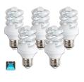 BOMBILLA LED B5 SPIRAL / 9W E27 LUZ BLANCA 6400K (PACK 5 UNIDADES)