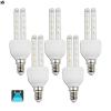 BOMBILLA LED B5 T3 2U / 6W E14 LUZ BLANCA 6400K (PACK 5 UNIDADES)