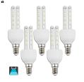 BOMBILLA LED B5 T3 2U / 6W E14 LUZ BLANCA 6400K (PACK 5 UNIDADES)