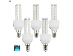 BOMBILLA LED B5 T3 2U / 6W E14 LUZ BLANCA 6400K (PACK 5 UNIDADES)