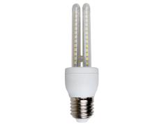 Bombilla LED T3 2U / 9W E27 Luz Fría 6500K
