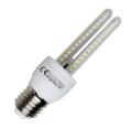 Bombilla LED T3 2U / 9W E27 Luz Fría 6500K