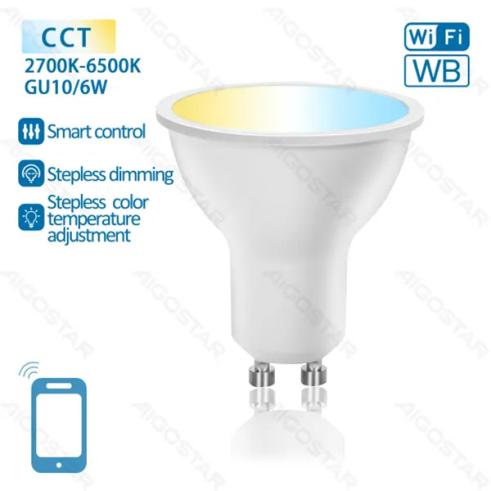 Bombilla Led Wifi GU10 6W