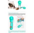 Botella de Agua Multifuncional para Mascotas Turquesa 300ml