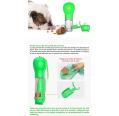 Botella de Agua Multifuncional para Mascotas Verde 300ml