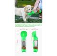 Botella de Agua Multifuncional para Mascotas Verde 300ml