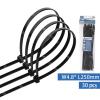 Bridas de Nylon Negras 30 unidades (W4.8*L250mm)