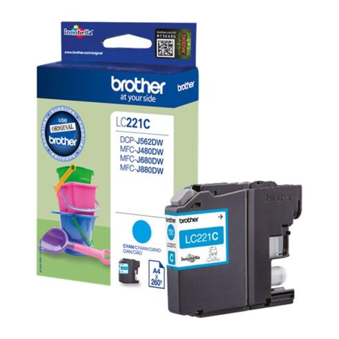 Brother LC221 Cyan Original