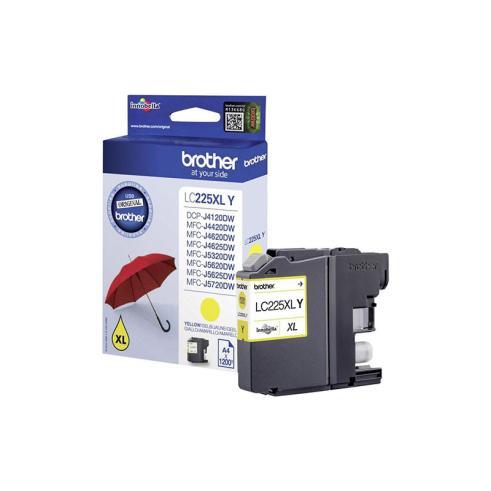 Brother LC225XL Amarillo Original