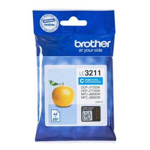 Brother LC3211 Cyan Original
