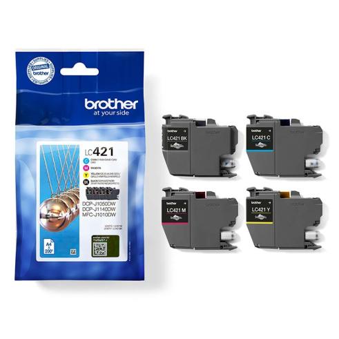 Brother LC421 Pack de Cartuchos Originales