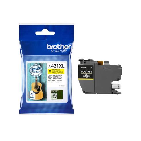 Brother LC421XL Amarillo Original