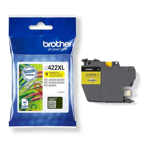 Brother LC422XL Amarillo Original
