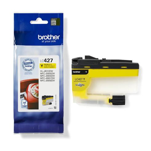 Brother LC427 Amarillo Original