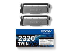 Brother TN2320 Negro Pack de 2 Originales