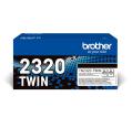 Brother TN2320 Negro Pack de 2 Originales