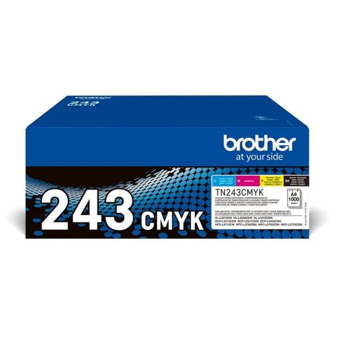 Brother TN243 Pack de 4 Originales
