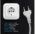 Cable Alargador 1,5 m Blanco