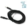 CABLE AUDIO 1.5m entrada Minijack a Minijack 3.5mm