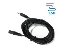 CABLE AUDIO 1.5m entrada Minijack a Minijack 3.5mm
