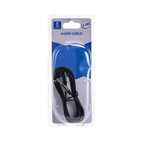 CABLE AUDIO 1.5m entrada Minijack a Minijack 3.5mm