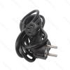 Cable de alimentación Europeo CEE 7/7 a Schuko C13 1.80m