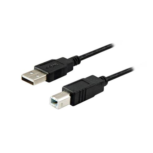 Cable de Impresora USB-A 2.0 Macho a USB-B Macho 3m