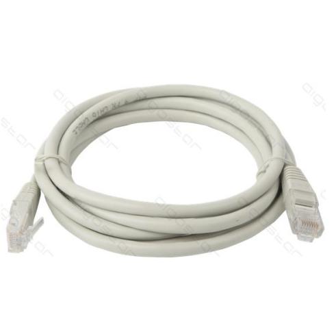 Cable de red CAT6 1,80m Gris