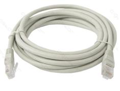 Cable de red CAT6 5m Gris