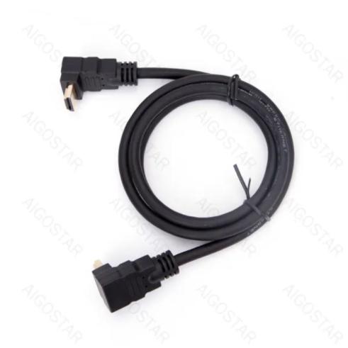 Cable HDMI Acodado de 1 m Negro