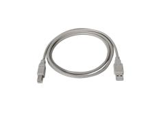 Cable USB 2.0 Impresora Tipo A Macho a Tipo B Macho 1 m Color Beige Aisens
