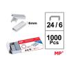 Caja de 1000 Grapas 24/6 Galvanizadas MP