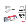Caja de 1000 Grapas 24/6 Galvanizadas MP