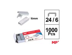 Caja de 1000 Grapas 24/6 Galvanizadas MP