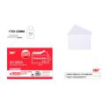 Caja de 500 unidades de Sobre Comercial 176x120mm
